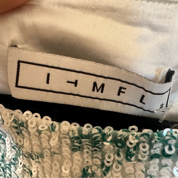 IN THE MOOD FOR LOVE Bercot Botanic Sequin Dress size S - Picture 8 of 9